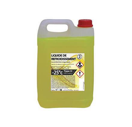LIQUIDE DE REFROIDISSEMENT FORMUL'H TYPE D -25°C