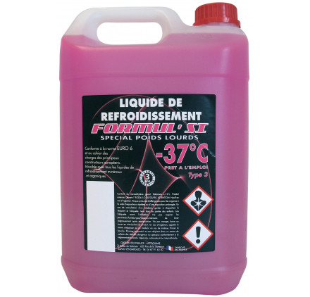 liquide refroidissement type e Liquide de Refroidissement Antigel Organique 50% G12+ VW TL 774-D/F main image 1